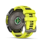 spordikell-garmin-fenix-8-51mm-solar-sapphire-titanium-with-yellow-band-010-02907-21