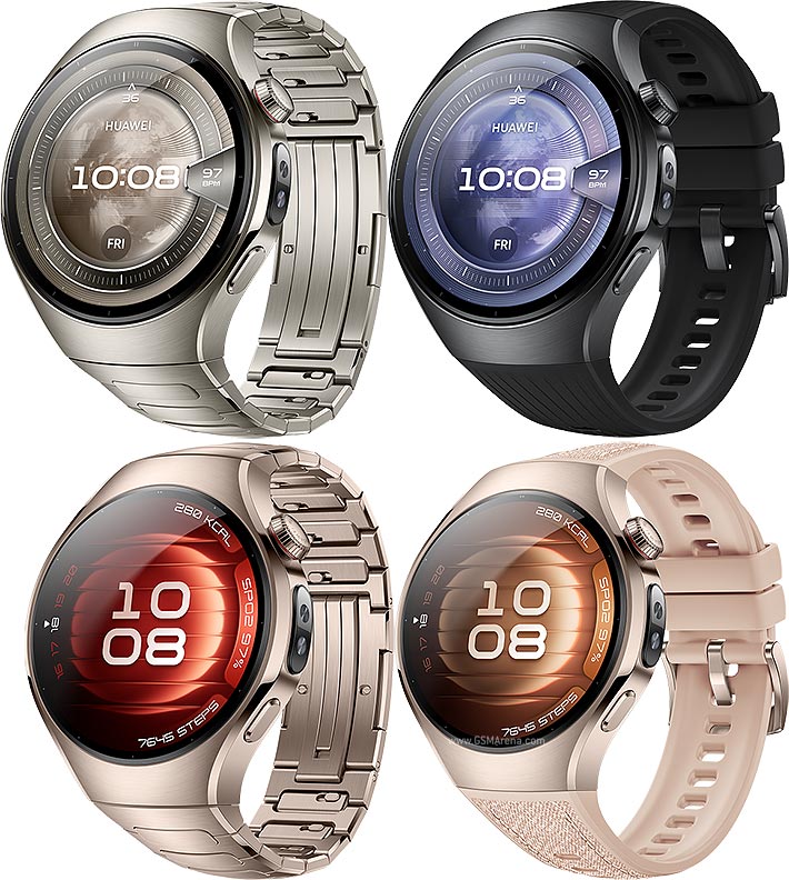 Huawei Watch 5, 46 mm – tagantvaade – Nutisormused